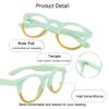 Blue Light Blocking Glasses, Anti Eyestrain, TV Glasses for Women, Anti UV, Anti Glare view 3