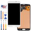 OLED Material Screen Replacement for Samsung Galaxy S5 G900 G900A G900P G900V G900T G900R4 G900F G900H LCD Display Touch Assembly Matrix Replacement Parts Sensor Digitizer Glass Kit (OLED White) view 1