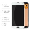 OLED Material Screen Replacement for Samsung Galaxy S5 G900 G900A G900P G900V G900T G900R4 G900F G900H LCD Display Touch Assembly Matrix Replacement Parts Sensor Digitizer Glass Kit (OLED White) view 2