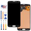 OLED Material Screen Replacement for Samsung Galaxy S5 G900 G900A G900P G900V G900T G900R4 G900F G900H LCD Display Touch Assembly Matrix Replacement Parts Sensor Digitizer Glass Kit (OLED Black) view 1