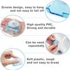 Razor Holder for Shower Suction Cup, 2 Pack, 2.36x2", Transparent Blue view 4