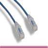 SF Cable 15ft Cat 6A UTP Slim Ethernet Network Booted Cable 28 awg Network Cable RJ45 Connectors - Blue view 1