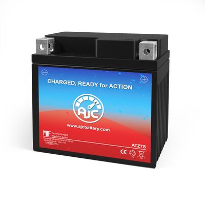AJC Battery Compatible with Interstate FAYTZ7S Powersports Battery