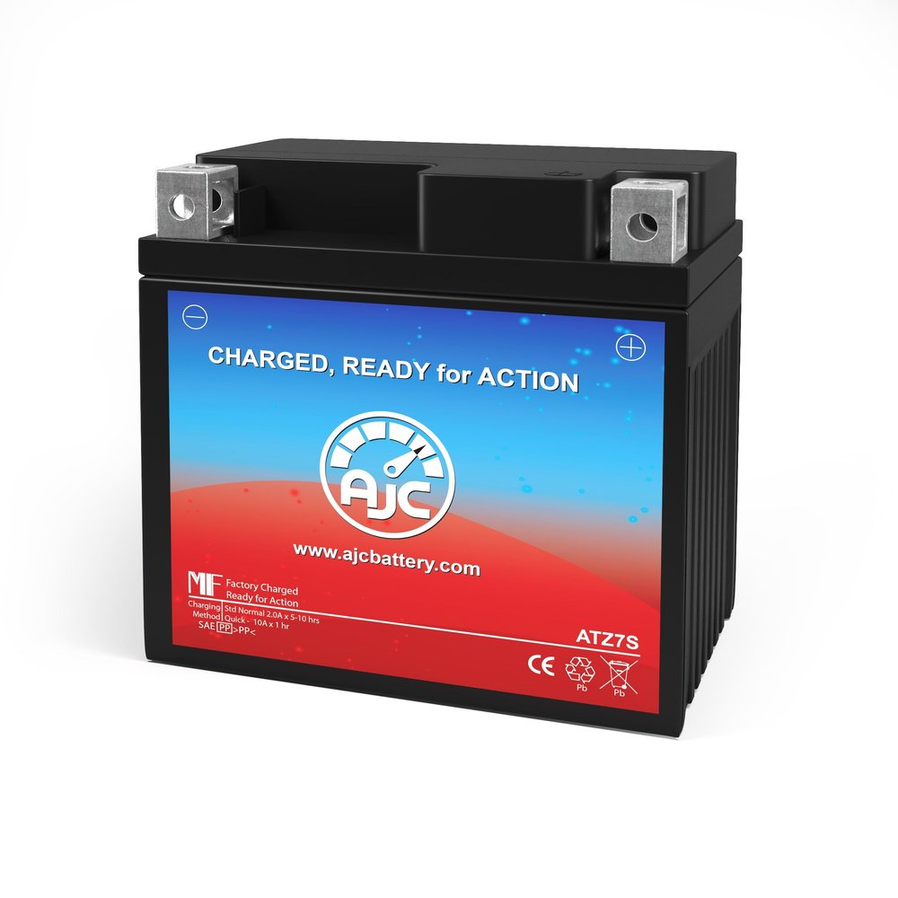 AJC Battery Compatible with Interstate FAYTZ7S Powersports Battery