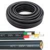 16 Gauge 5 Conductor Tinned Copper Electrical Wire Stranded PVC Audio Power Cable Speaker Wire (Red & Black & Yellow & White & Green) 16AWG-5C-80FT view 1