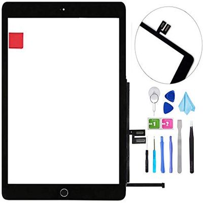 T Phael Black Touch Screen Digitizer for iPad 7/8 Gen 2019 2020 7th/8th Generation A2197 A2198 A2200 A2270 A2428 A2429 A2430 Front Glass Replacement Assembly Replacement with Home Button