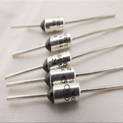 Connector and Terminal 10pcs Microtemp Thermal Fuse 130C 130 Degree TF Cutoff Cut-Off 10A AC 250V New