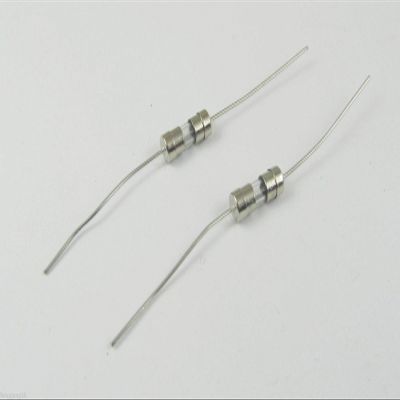 Connector and Terminal 20pcs Glass Tube Fuse Axial Leads 3.6 x 10mm 0.5A T0.5A 500mA Slow Blow 250V