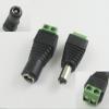 Connector and Terminal 1 Set 5.5x2.5mm CCTV Video Camera DC Power Male Female Plug Jack Cable Connector view 1