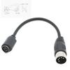 Connector and Terminal DIN5 at Male to Mini DIN6 MDIN6 PS/2 Female PC Mac Keyboard Adapter Converter 6" view 1