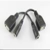 Connector and Terminal USB 2.0 Female to DC Tip 4.0x1.7mm Female CCTV DC Power PSP Converter Cable/Cord view 1