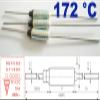 Connector and Terminal 5Pcs Microtemp Thermal Fuse 172C 172 Degree TF Cutoff SF169E 10A AC 250V New view 1