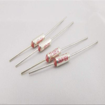 Connector and Terminal 5 Pcs Microtemp Thermal Fuse 105C 105 Degree TF Cutoff Cut-Off 10A AC 250V New