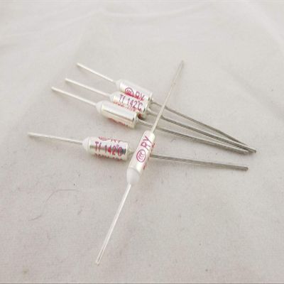 Connector and Terminal 5pcs Microtemp Thermal Fuse 142C 142 Degree TF Cutoff Cut-Off 10A AC 250V New