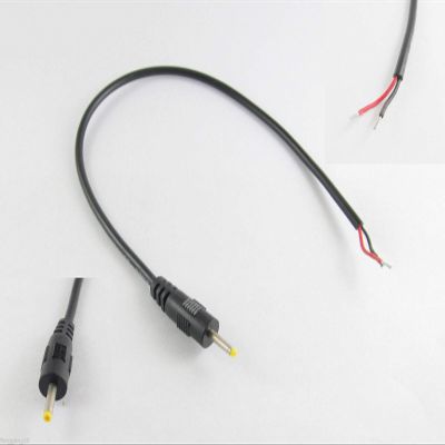 Connector and Terminal 5X CCTV DC Power Tip Plug Connector 2.5 x 0.7mm Male Socket with Cord Cable 30cm