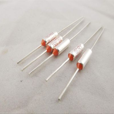 Connector and Terminal 5pcs Microtemp Thermal Fuse 133C 133 Degree TF Cutoff Cut-Off 10A AC 250V New