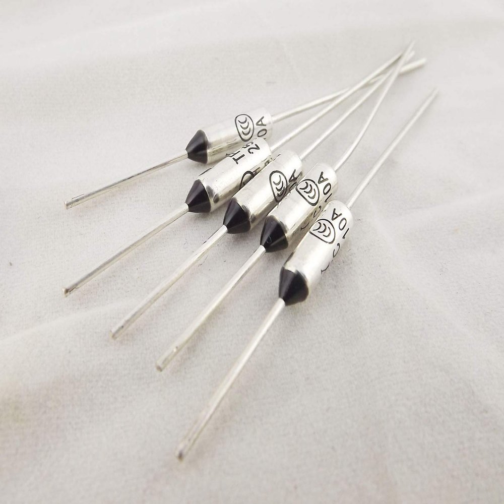 Connector and Terminal 10pcs Microtemp Thermal Fuse 160C 160 Degree TF Cutoff Cut-Off 10A AC 250V New