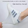 Waterproof Shoes Covers Silicone Reusable Wear-Resistant Anti-Slip Overshoe Foldable Galoshes Shoe Protectors Rain Boots for Men Women Kids (Small, Gray) view 3