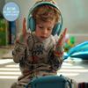 PowerLocus Kids Headphones Over-Ear, Bluetooth Wireless Headphones for Kids,with Microphone, Safe 85DB Volume Limited, Foldable with Carry Case, Audio Cable, Micro SD mode for Online Classes,PC,Phones view 2