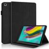 Case for Samsung Galaxy Tab S5e 10.5 2019 SM-T720/T725 Premium PU Leather Stand Flip Wallet Case Multiple Viewing Angles Lightweight Folio Cover with Card Pockets Stylus Loop Elastic Band - Black view 1