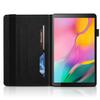 Case for Samsung Galaxy Tab S5e 10.5 2019 SM-T720/T725 Premium PU Leather Stand Flip Wallet Case Multiple Viewing Angles Lightweight Folio Cover with Card Pockets Stylus Loop Elastic Band - Black view 3