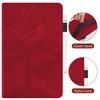 Case for Samsung Galaxy Tab S5e 10.5 2019 SM-T720/T725 Premium PU Leather Stand Flip Wallet Case Multiple Viewing Angles Lightweight Folio Cover with Card Pockets Stylus Loop Elastic Band - Red view 4