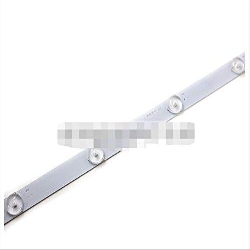 Occus - Cables 10pcs x 46 inch Aluminum Plate LED Strips w/Optical Lens Fliter TV Panel Backlight Lamps Length 44cm New - (Cable Length: 1)