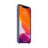 Apple iPhone 11 Pro Max Silicone Case - Slim Fit, Wireless Charging Compatible, Water Resistant - Linen Blue view 2