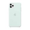Apple iPhone 11 Pro Max Silicone Seafoam Case - Slim Fit, Wireless Charging Compatible view 1