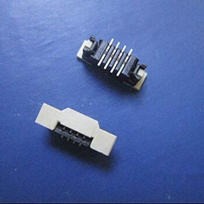 Davitu Electrical Equipments Supplies - FPC Connectors 1.0 Pitch 4 pin Vertical SMT Type Straight foot