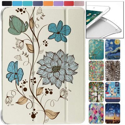 DuraSafe Cases for iPad PRO 11 Inch 2 [ Pro 11 2nd 2020 ] Generation MY232LL/A MXDC2LL/A MXDE2LL/A MXDG2LL/A MY252LL/A Adjustable Stand Feature Printed Sleek Design Flip Case - Watercolor Flowers