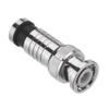 Davitu Electrical Equipments Supplies - 10 pcs BNC Compression Connector for Coax RG59 Cable CCTV Cameras view 1