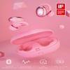 1MORE Stylish True Wireless in-Ear Headphones - Bluetooth - 6.5 Hours of Battery - 15-Minute Quick Charge for 3 Hours of Use  Portable Charging Headphone Case Included - Pink (Renewed) view 2
