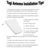 Wideband Directional Antenna 700-2700 MHz,11 dBi Yagi High Gain 3G/4G/ LTE/Wi-Fi Universal Fixed Mount Directional Antenna for Wilson Cellphone Amplifier/Cellular Signalbooster view 4