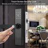 Dioche Fingerprint Smart Lock, Electronic Door Lock, Touchscreen Smart Door Lock with Password | IC Card | Smart Door Lock with Mechanical Key view 3