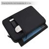 Portable Drawing Tablet Case for Wacom Cintiq 16/ Cintiq Pro 16/Intuos Large PTH860, Huion KAMVAS Pro 16, Wacom Carrying Bag Protective Sleeve(Black) 1 view 3