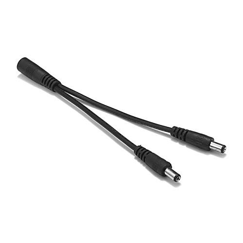 Davitu Electrical Equipments Supplies - 300pcs CCTV Camera 5.5 * 2.1mm 1 To 2 Way DC Jack Splitter Power Cable For Solar PV Plants Battery Case RGBW LED Strip Controller - (Color: Ivory)