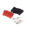 Davitu Electrical Equipments Supplies - 5pair=10pcs Connectors Power pole 45 Amp Pole Red +Black ideal for DC Power 2 Colors view 1