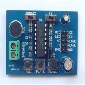 Davitu Electrical Equipments Supplies - ISD1820 voice board voice playback the sound module