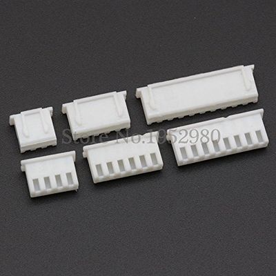 Davitu Electrical Equipments Supplies - 50PCS 2.54mm Pitch Housing Connector 2/3/4/5/6/7/8/9/10/11/12/13/14/15/16/20P XH2.54 Wire Housing TJC3-Y - (Color: 6P)