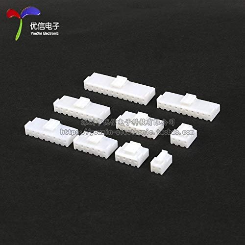 Davitu Electrical Equipments Supplies - 30pcs/VH3.96 Glue shell Plug Spacing:3.96MM Connectors 2P/3P/4P/5P/6P/7P/8P/9P/10P/11P/12P - (Color: 9P)