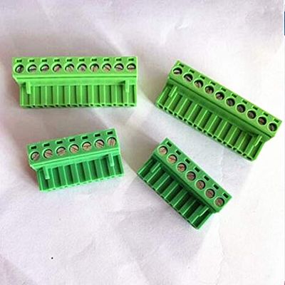 Davitu Electrical Equipments Supplies - 10pcs male 2EDG 5.08mm plug-in 2EDGRK5.08 plug green terminal 2p3p4p5p6p7p8p9p10p-24p wiring plug - (Pins: 14p)