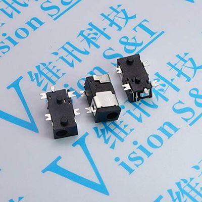 Davitu Electrical Equipments Supplies - 10PCS/LOT DC041 DC041 2.5MM aperture 0.7MM core DC power supply 2.5 Connector
