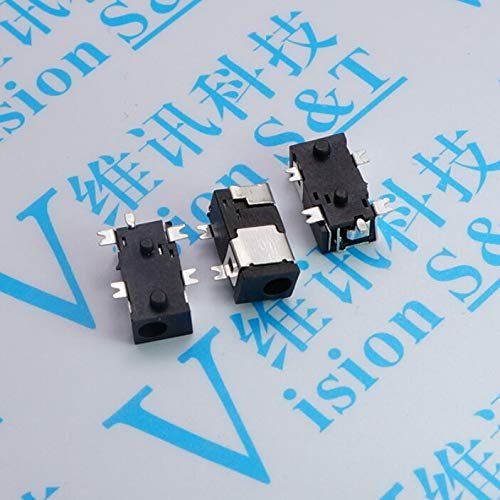Davitu Electrical Equipments Supplies - 10PCS/LOT DC041 DC041 2.5MM aperture 0.7MM core DC power supply 2.5 Connector