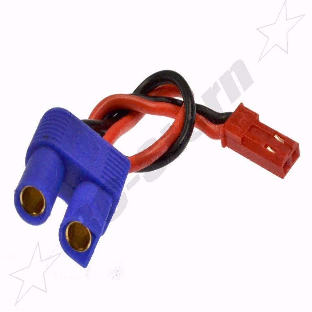 Davitu Electrical Equipments Supplies - EC3 Female To JST Male Adapter with 10CM (4 inches) 20awg Wire