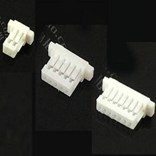 Davitu Electrical Equipments Supplies - 10pcs SH1.0mm The connector terminal 2P 3P 4P 5P 6P 7P 8P 9P 10P 11P 12P Plastic shell+Sleeper seat+Vertical mount+terminal - (Color: Plastic shell, Pins: 4P)