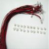 Davitu Electrical Equipments Supplies - 50 SETS Micro Mini JST 2.0 PH 2-Pin Connector plug with Wires Cables 300MM view 1