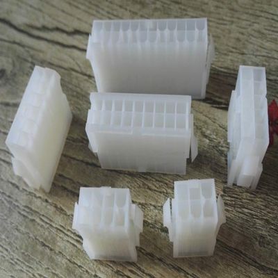 Davitu Electrical Equipments Supplies - 5559 4.2mm 2P 4P 6P 8P 10P 12P 14P 16P 18P 20P 22P 24P female plastic shell for car computer power connectors transparent white - (Color: 2x4P)