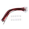 Davitu Electrical Equipments Supplies - 2 Pin JST XH Connector Plug 10 Sets Mini Micro 2.54mm With 24AWG Wires Cables 150mm Length Pin Connectors Terminals view 3