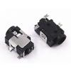Davitu Electrical Equipments Supplies - 10PCS DC031A DC Power Supply Jack Socket Female Panel Mount Connector 3.5mm 1.35mm DC-031A 3.5*1.35 view 2